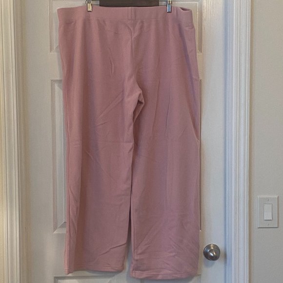Pink Fleece PJ Pajama Bottoms - Pajamagram - 2X - Picture 3 of 4